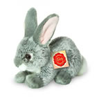 Stofftier Hase grau 18 cm